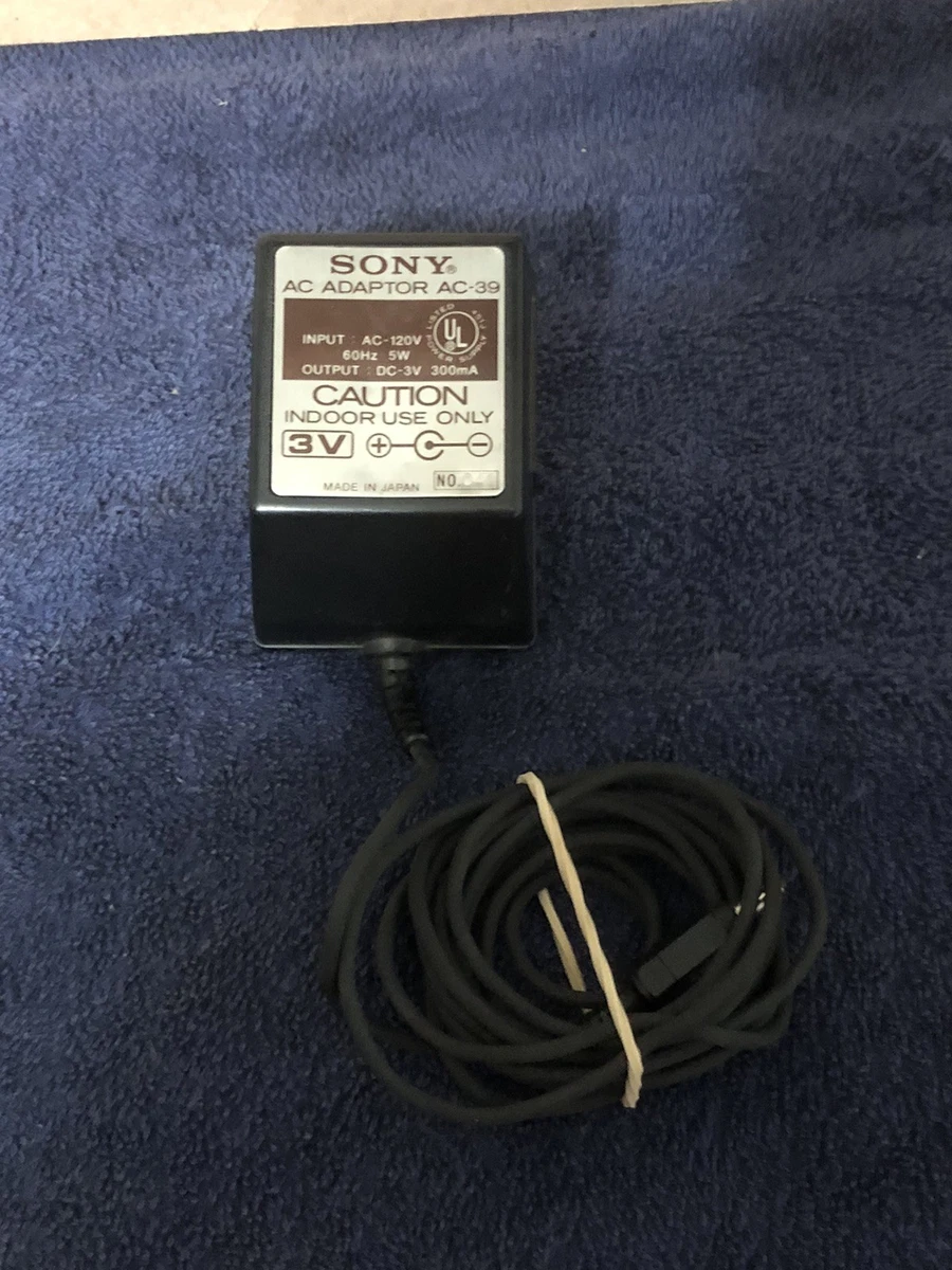 Chargeur MiniDisc Sony BCA-WM25 - Dock transparent avec adaptateur AC