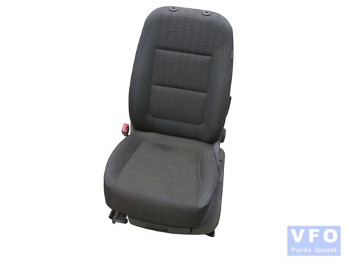 Fahrersitz Sitz vorne links schwarz Stoff Sitzairbag VW Tiguan 5N 5N0881405BGIKP