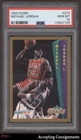 1992-93 Fleer Slam Dunk #273 Michael Jordan SD CHICAGO BULLS PSA 10 GEM