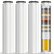 4 Pack Replacement Filters For Handheld Shower Head  Water Softener Filters