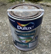 Dulux (5213548) Weather Shield Exterior High Gloss Paint, 750 ml - Gallant Grey