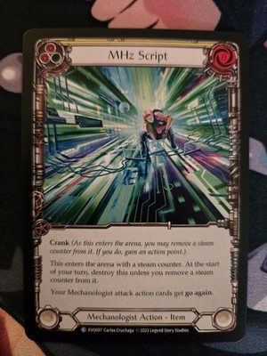 Flesh and Blood TCG MHz Script Bright Lights EVO097 Regular LP 