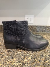 Taos Leather Ankle Boots Booties Leather Stud Western EU 41