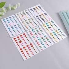 6 Pcs Nail Sticker Press on Nails for Kids Cartoon Manicure Tool
