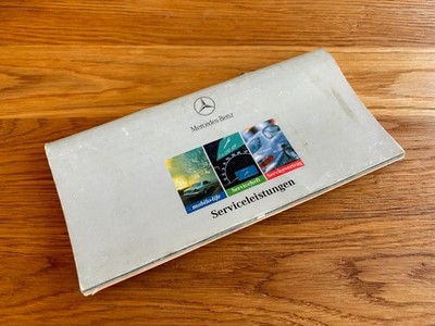 Mercedes-Benz Service Book/Maintenance Booklet - Genuine