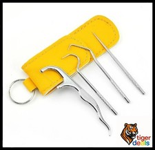 Portable Toothpicks Pocket Set, Dental Floss Picks, Reusable Flosser, Travel NEW