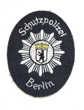 Berliner Polizeiabzeichen, Schutzpolizei