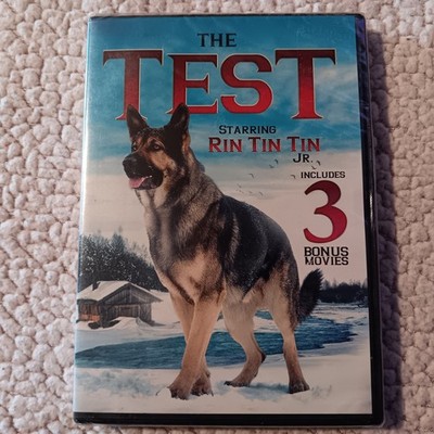 The Test, plus 3 Bonus Movies (DVD, 2016, Full Screen) Rin Tin Tin Jr - New
