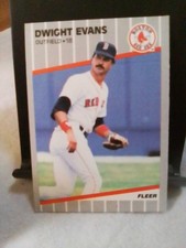 1988 Fleer Dwight Evans