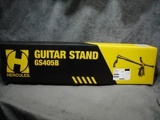 $83 NEW IN BOX Hercules GS405B Guitar Bass Stand Live Studio Bought @ Sweetwater