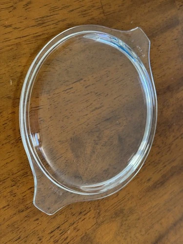 Vintage PYREX Glass CLEAR Tab Handle LID Only CASSEROLE  #470-C