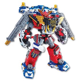 Tobot GD Galaxy Detectives Giant V 12.5" 3IN1 Combiner Robot Figure Fire Engine 