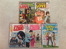 Lotto di 13 fumetti Young Love DC vintage 1966 FN/VF National Comics Romance