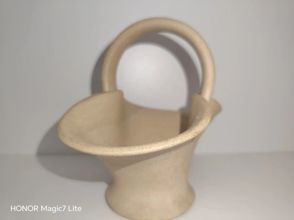 Vintage Hillstonia Stoneware Pottery Posy Basket Flower Bowl /Moira pottery - Image 2 of 4