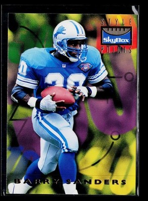 Barry Sanders 1995 SkyBox Premium #146 Detroit Lions
