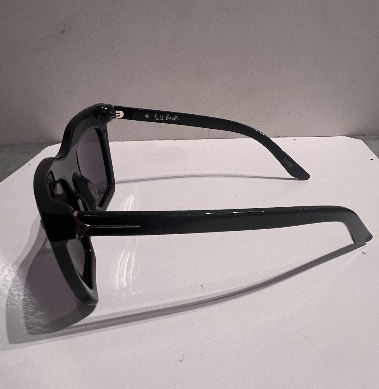 DEZI Fall Back Square Black Frame Sunglasses 53-2… - image 4