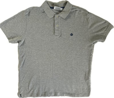 Springfield Original Polo Shirt Men s Size M Gray Short Sleeve Eco Cotton Used