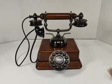 Telefono fisso stile vittoriano 'funzionante' replica antica Longwood modello CR93