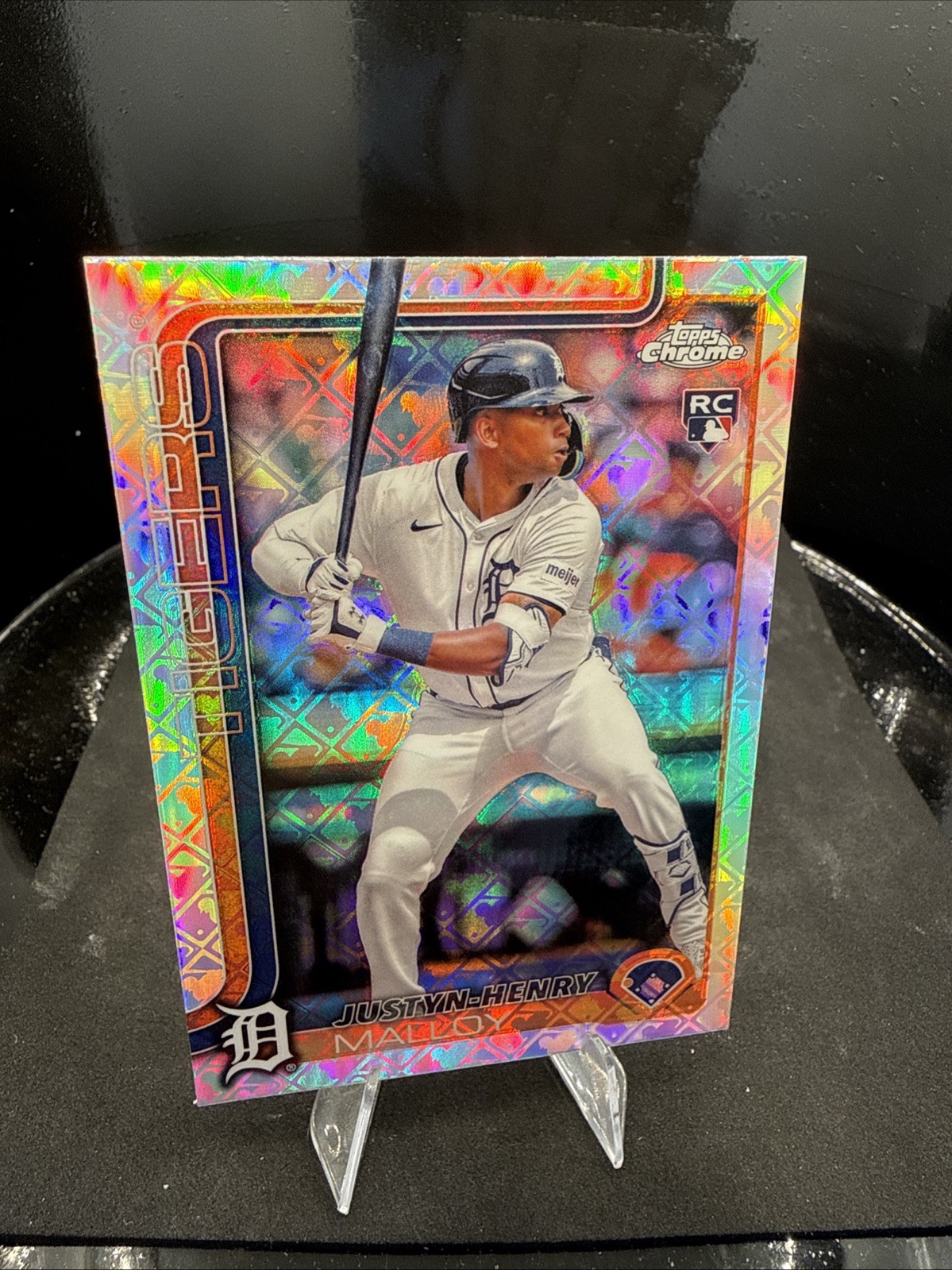 2025 Topps Chrome Logofractor Edition - Justyn-Henry Malloy #224