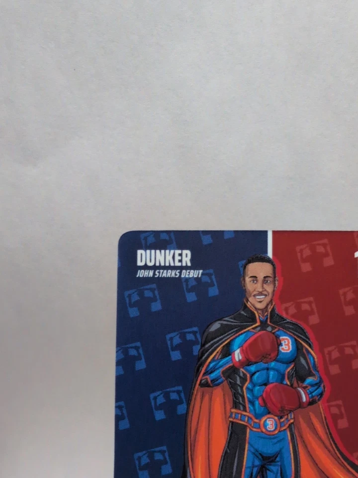 2026 Боевая Арена Бо Джексона DUNKER Джон Старкс #ЛОГОТИП-719 Драка с Логотипом! 🔥🏀 - Изображение 2 из 4