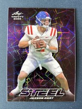 Hoja Trinity Jaxson 2023 Dardo Acero Láser Púrpura/49 #S-44 New York Giants