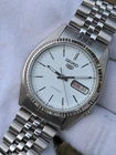 Rare vintage Seiko 5 automatic day date 7009-3111 men's watch Japan
