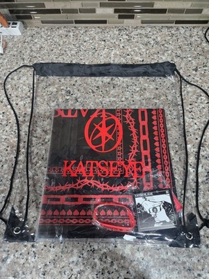 KATSEYE SPECIAL賞 ツアーVIPグッズセット KATSEYE Beautiful Chaos VIP Merch Limited Edition Bag, Bandana