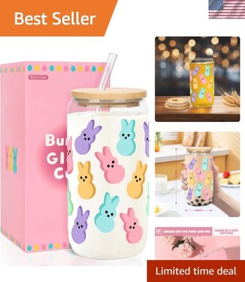 Easter Bunny Cup, Easter Gifts for Women Girls Kids, Teens Basket Stuffers, C...