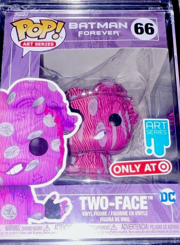 Funko Pop! Art Series Two-Face #66 Batman Forever Vinyl Figure Target Exclusive