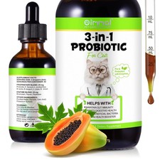 Advanced Cat Probiotic Drops, Probiotic for Cats Helps to Relieve Diarrhea,Su...