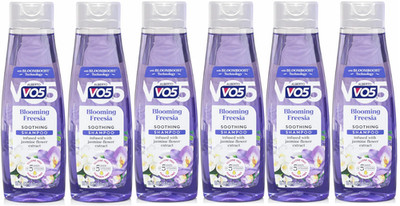 6 PACK - Alberto VO5 Blooming Freesia Shampoo 15 oz NIB