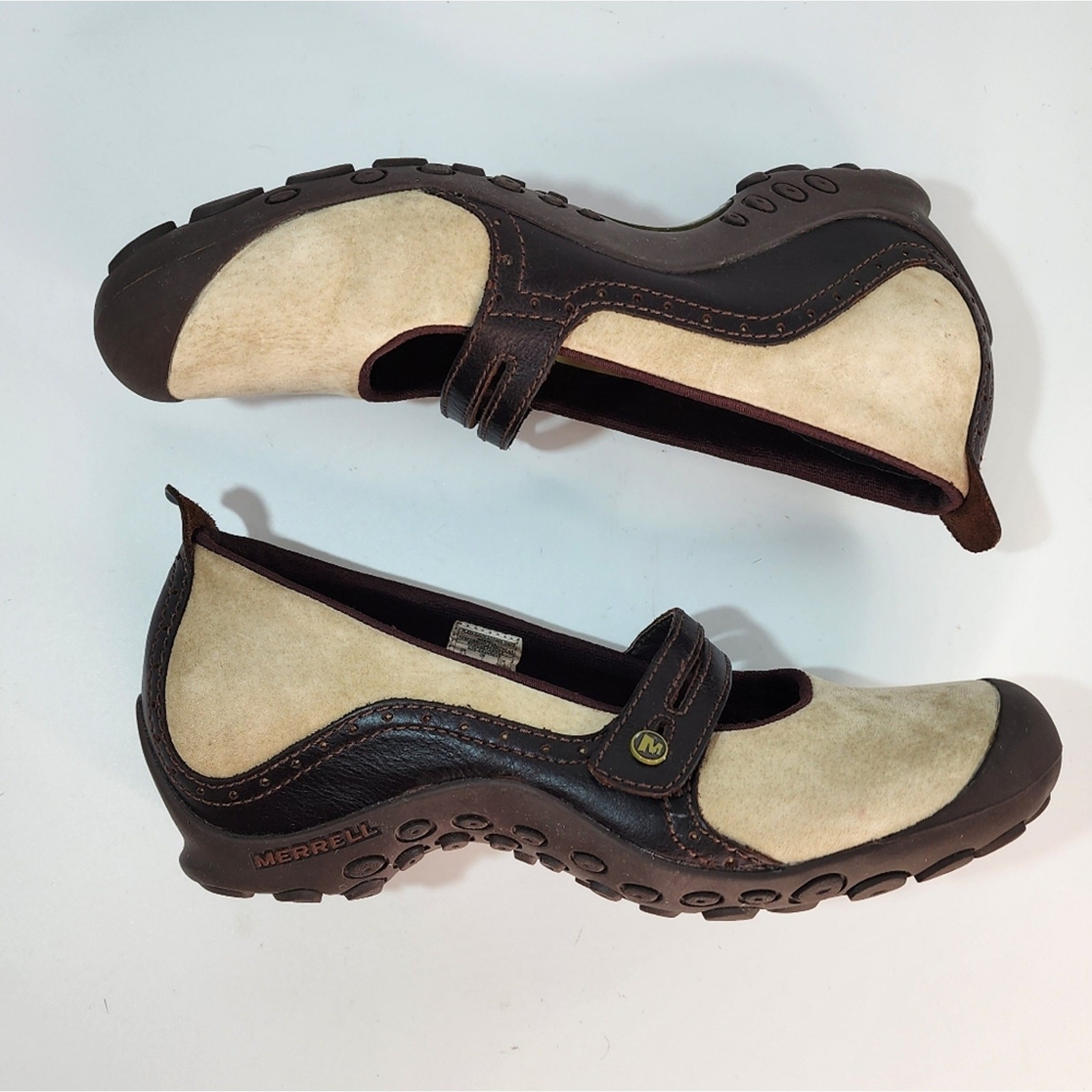 Scarpe slip on Merrell Plaza Bandeau scamosciate tortora scuro taglia 9 5