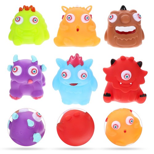 6 sztuk Migająca lalka Halloween Squeeze Zabawka Halloween Zabawka do smyczkowania - Zdjęcie 12 z 12