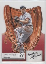 2019 Panini Leather & Lumber Gloves Die-Cut Max Scherzer #5 4l3