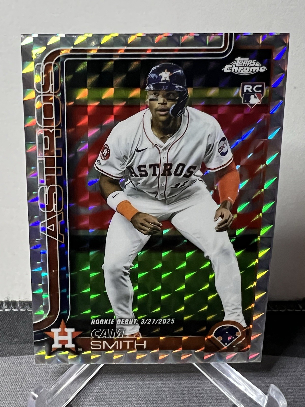 2025 Topps Chrome Update - Cam Smith #USC19 Geometric Refractor (RC)