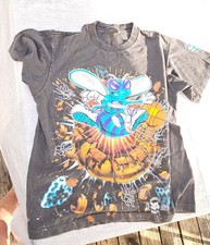 Vintage 1992 Charlotte Hornets SHATTERED BASKETBALL AOP T-shirt NBA
