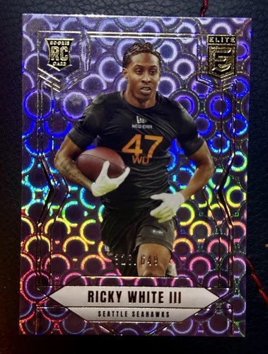 2025 Donruss Elite Football Lavender Pyramids Ricky White III #193