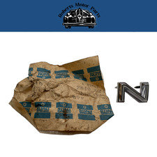 New Old Stock Mopar Quarter Panel Nameplate N 1968 Dodge Coronet 2840624 New Old Stock Mopar Quarter Panel Nameplate N 1968 Dodge Coronet 2840624