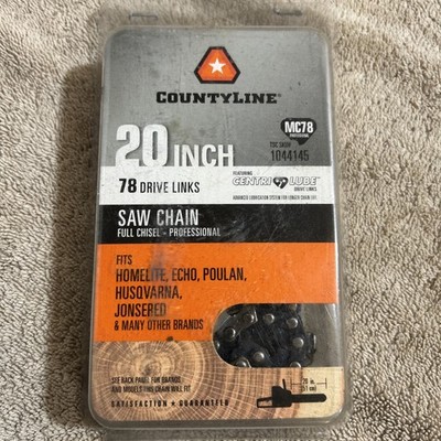 Countryline 20 Inch Saw Chain, 78 Drive Links, Full Chisel, MC78  200-008