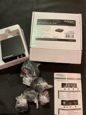 StarTech HDMI Audio Extractor HDR 4K 60Hz RCA - HD202A