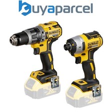 Dewalt DCF887N 18V Brushless Impact Driver DCD796N Combi Drill Twin Pack DCK266