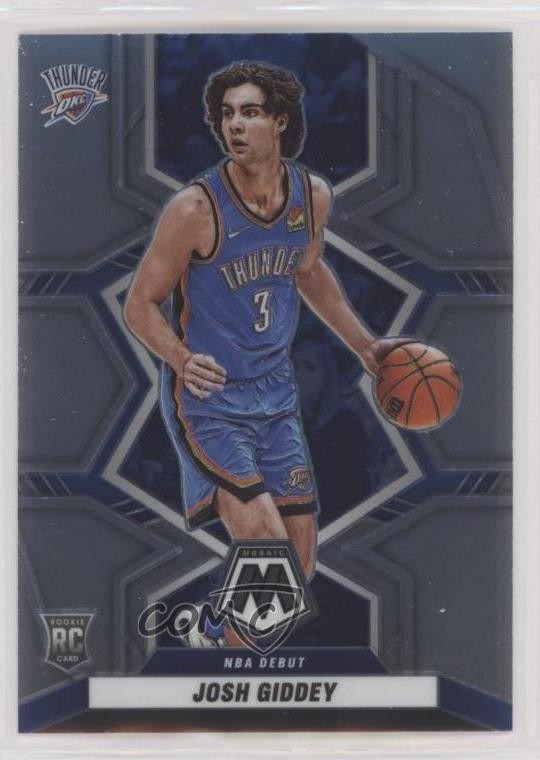 2021-22 Panini Mosaic NBA Debut Josh Giddey #265 0km5