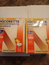 Nicorette Nicotine Quit Gum, 2mg - 160 Count
