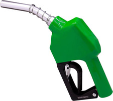 Green 3/4" NPT Automatic Fuel Nozzle Auto Shut off Nozzle Gas Pump Nozzle Max Fl