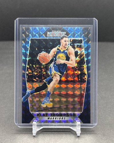 Klay Thompson #14 2017 Panini Prizm Mosaic card