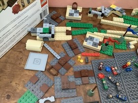 LEGO #3862 Harry Potter Hogwarts Game Replacement Pieces-Incomplete
