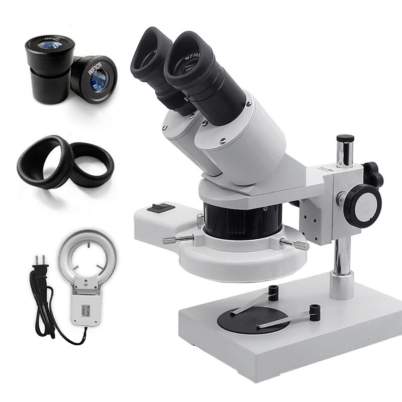 XiaoLD-2x Lentille Oculaire Pour Microscope Stéréo 10X Loupe Oculaire