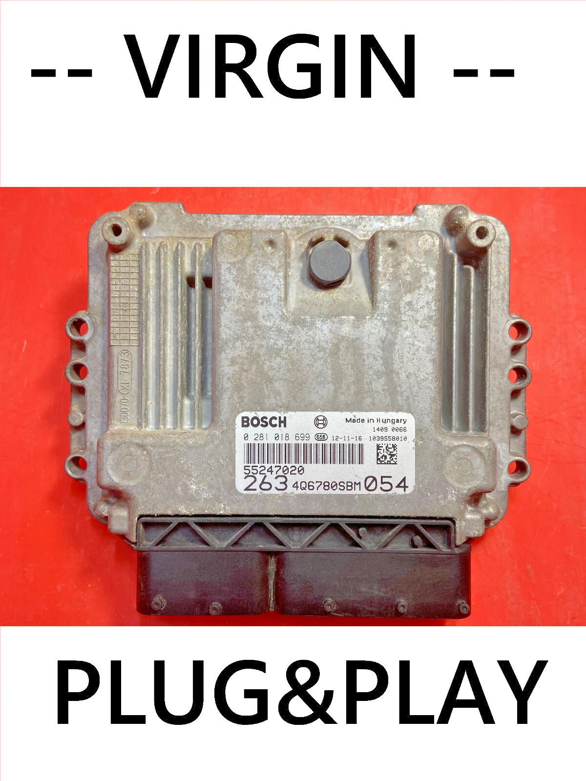 Plug&Play/VIRGIN Fiat DOBLO 1.6 JTD - 0281018699 - 55247020 / FastCourier