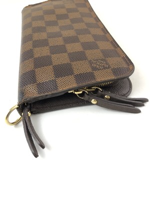 Louis Vuitton portafoglio Wallet Insolite Damier Ebene Usato Ottime  Condizioni | eBay