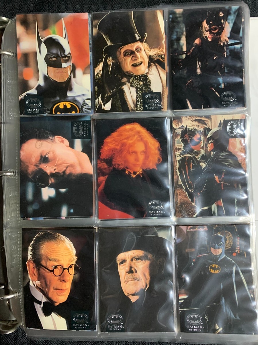batman playing card 激レア品 Batman Returns Movie Playing Cards 1992 United States